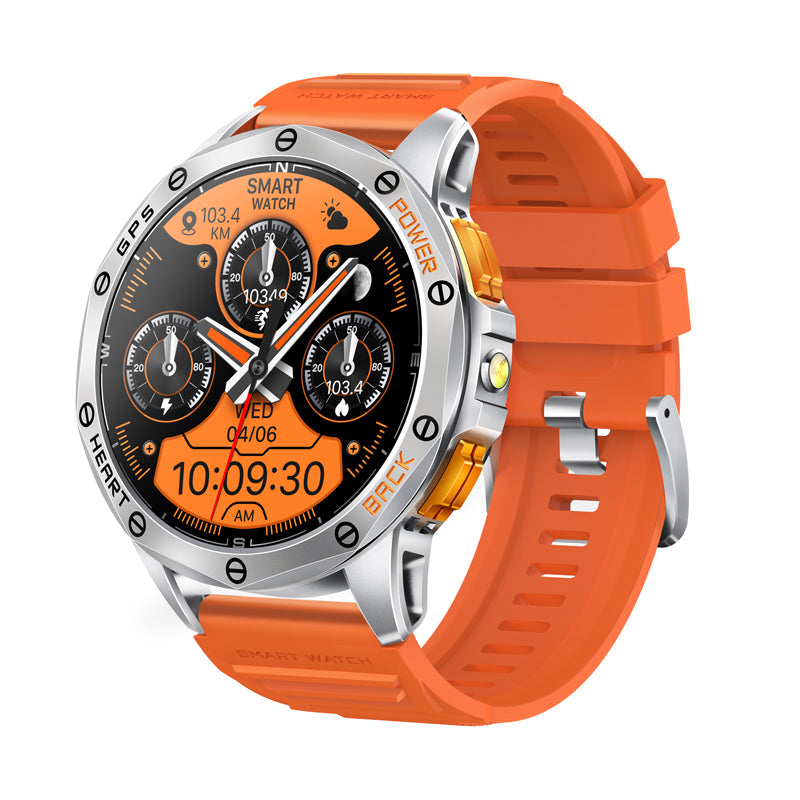 Tough Tech Lumen X Outdoor Smartwatch – 1.43″ AMOLED, Rugged Build