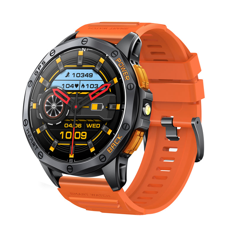 Tough Tech Lumen X Outdoor Smartwatch – 1.43″ AMOLED, Rugged Build